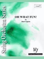 Oh What Fun! Orchestra sheet music cover
